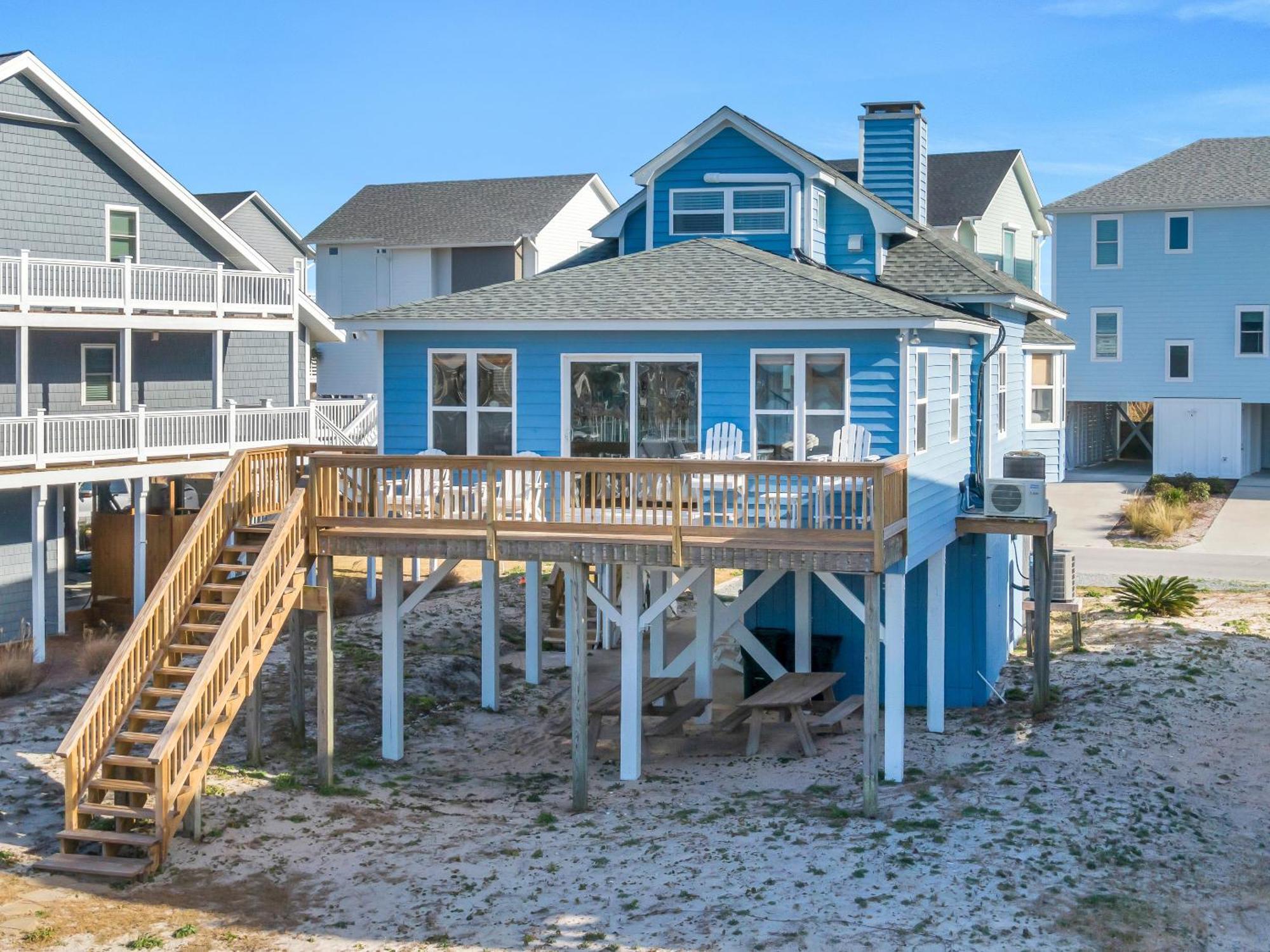 The Last Dollar Cottage Topsail Beach Exterior photo